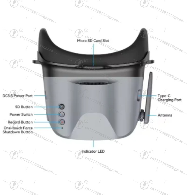 Fpv Drone Goggles - Occhiali FPV Analogici BETAFPV VR04 Display