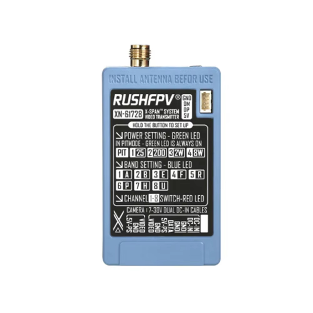 RUSHFPV 6.1‑7.2G 8W X61728 Mod - Fpv Drone Vtx recensione e prezzo