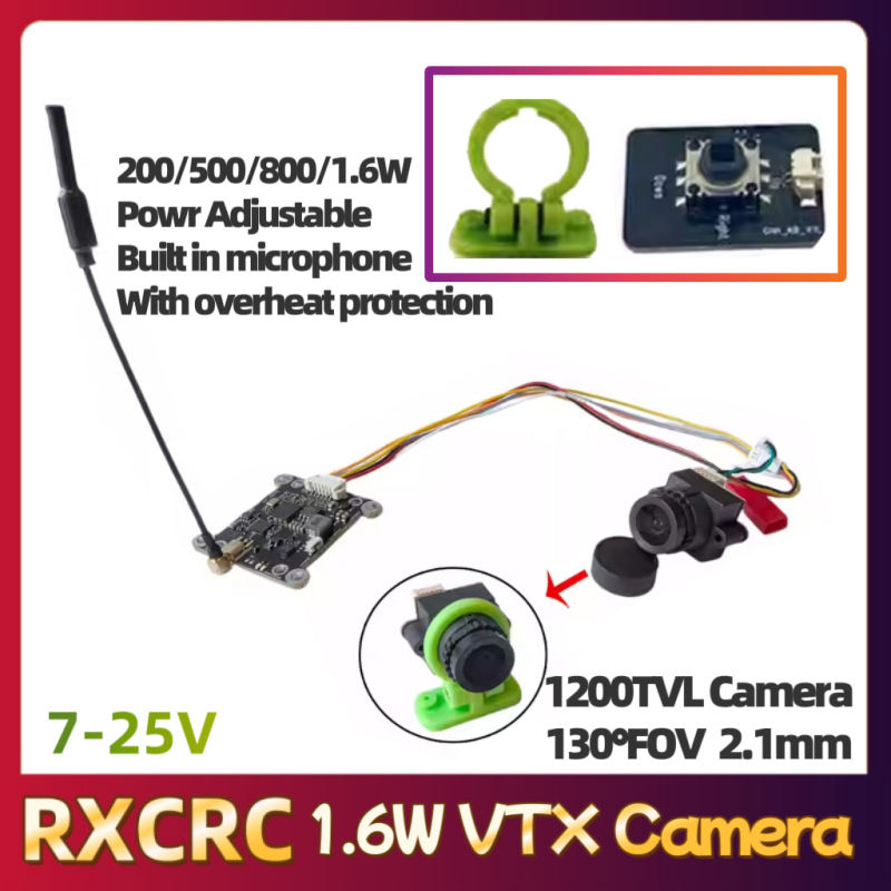Modulo RXCRC 5.8G 48CH 1.6W VT - Fpv Drone Vtx recensione e prezzo