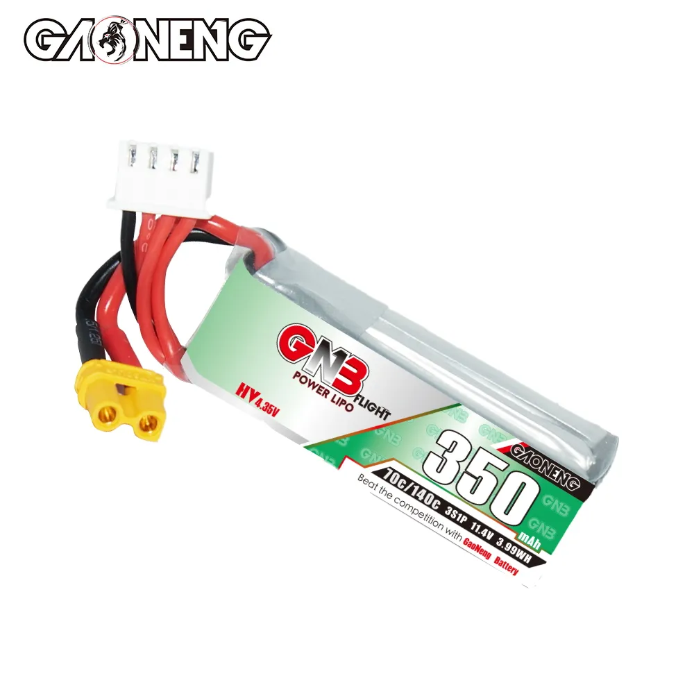 Batteria LiPo Gaoneng GNB 350m - Fpv Drone Goggles recensione e prezzo